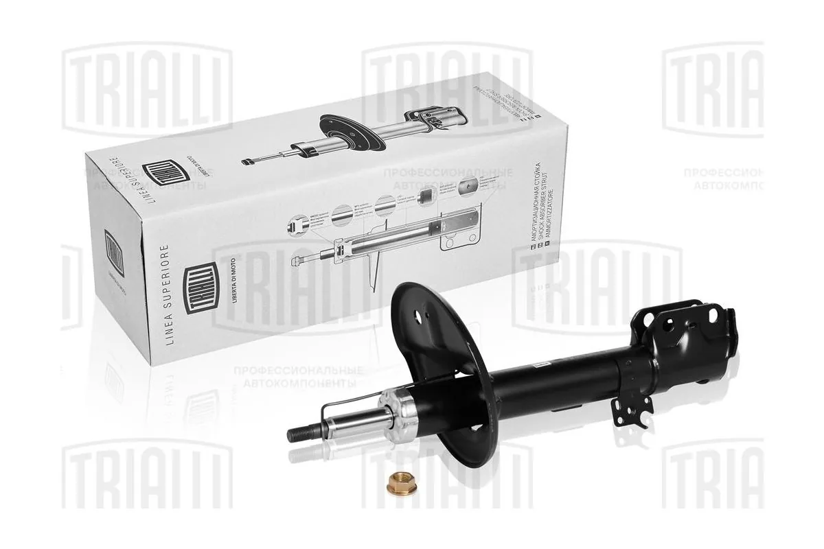 Передняя левая газомасляная стойка TRIALLI AG19158 для Chery Tiggo и Toyota RAV4