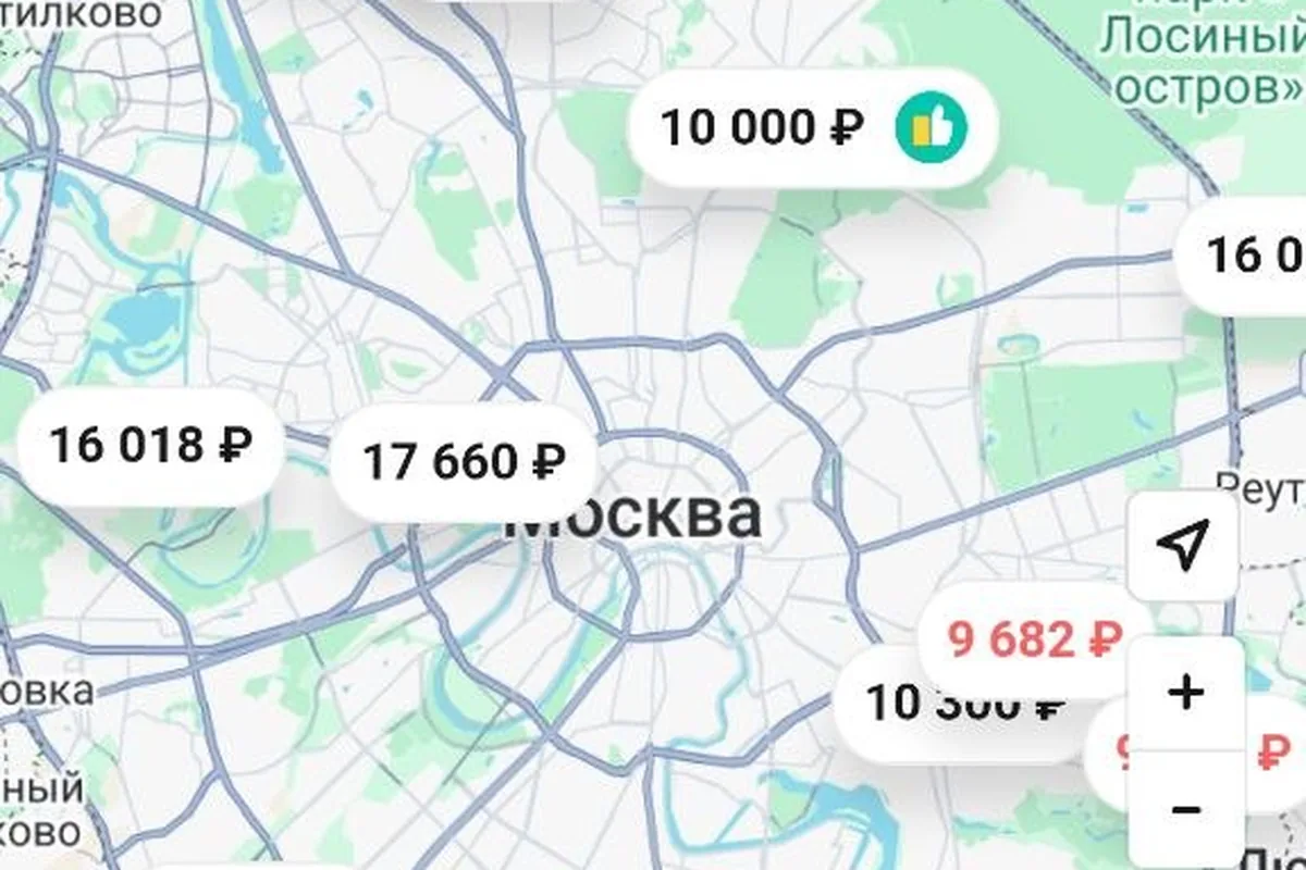 Карта цен на нулевое ТО Tenet T7 у дилеров Москвы в агрегаторе