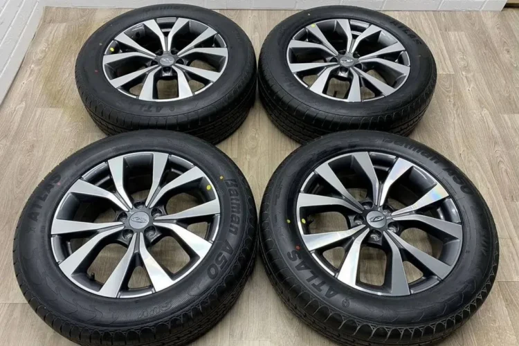 Комплект штатных колёс Chery Tiggo 7 Pro Max R18 в сборе