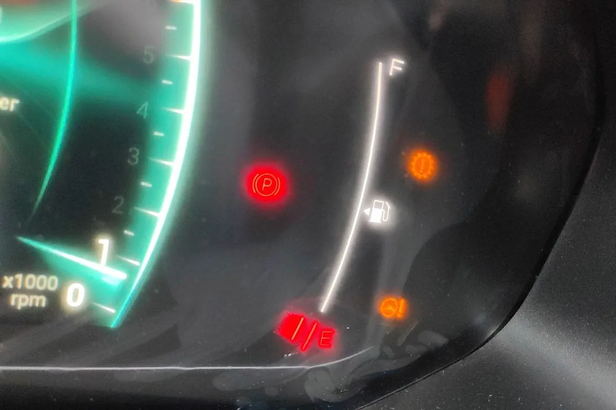 Ошибки на приборной панели Chery Tiggo 7 Pro после прикуривания