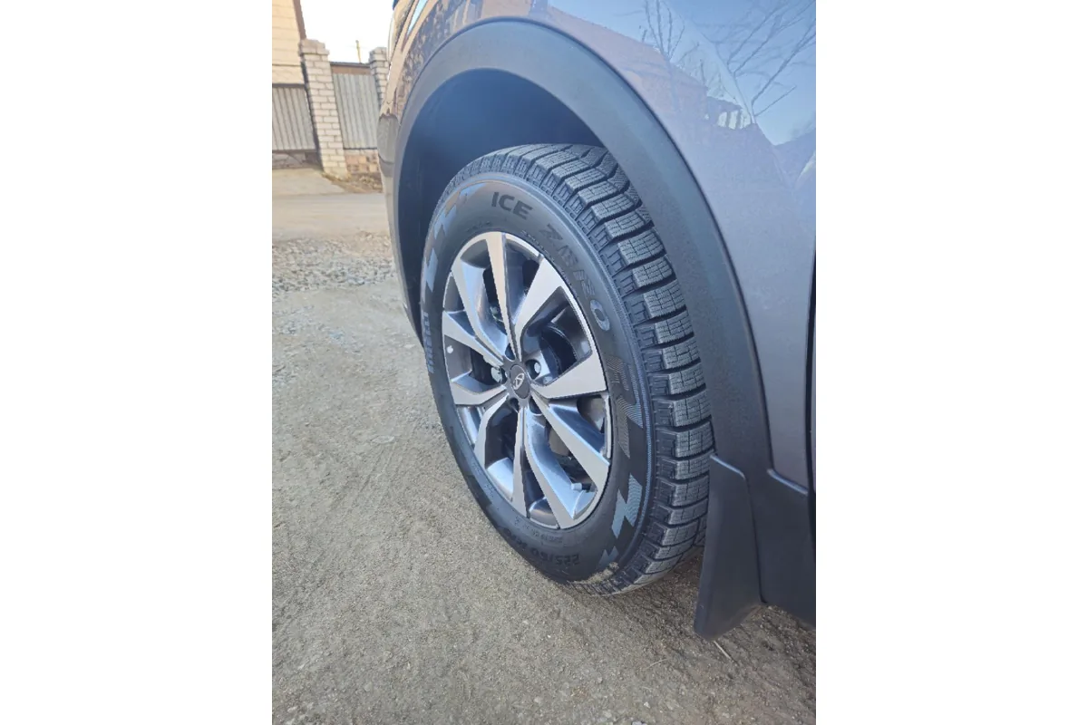 Chery Tiggo 7 Pro на зимней липучке Pirelli