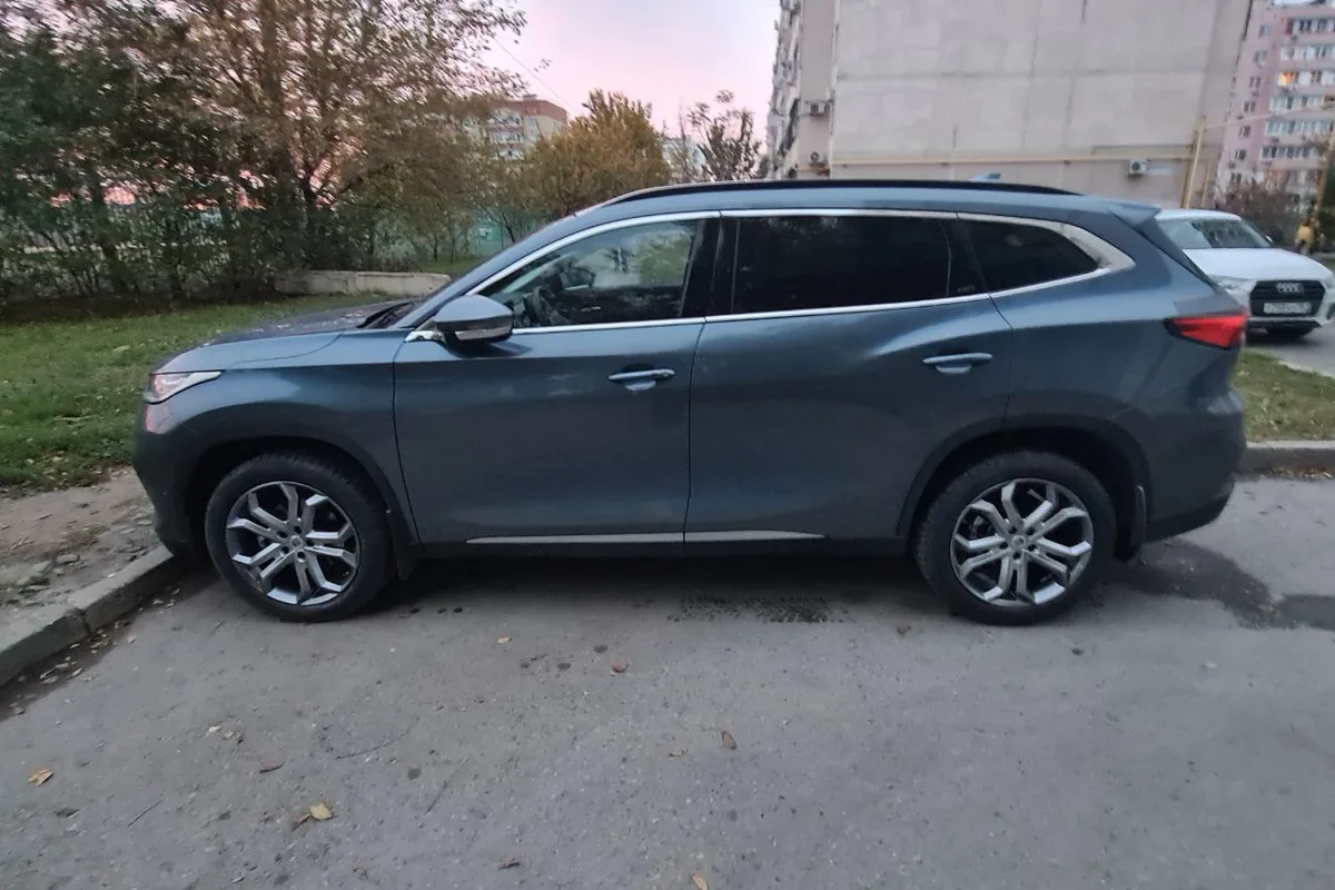 Exeed TXL на зимней резине Michelin X-Ice и дисках R19