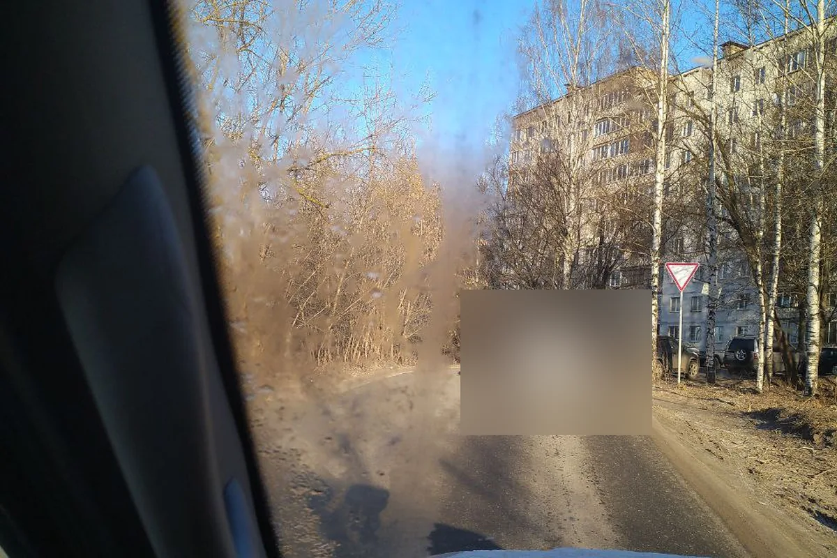 Зона очистки лобового стекла УАЗ Патриот после замены мотора