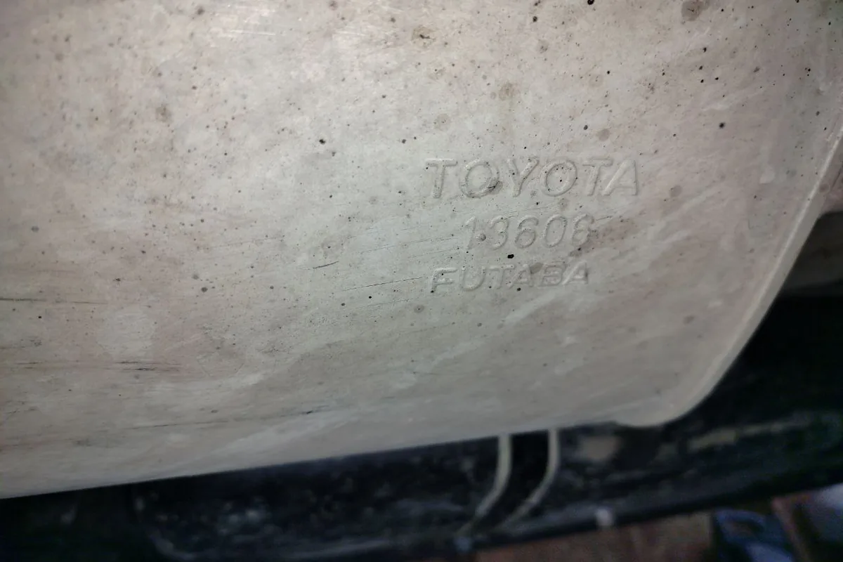 Глушитель от Toyota, установленный на УАЗ Патриот