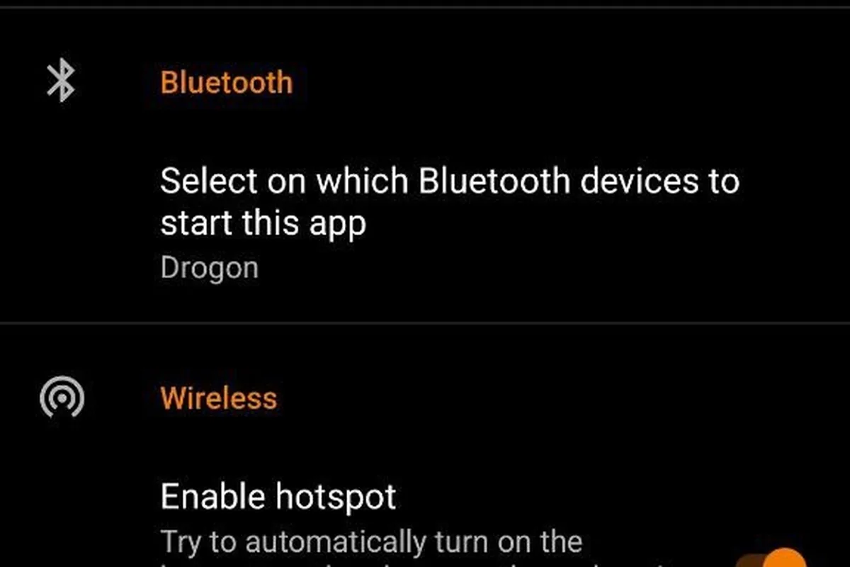 Настройки Wi-Fi Launcher для Android Auto в Changan UNI-S