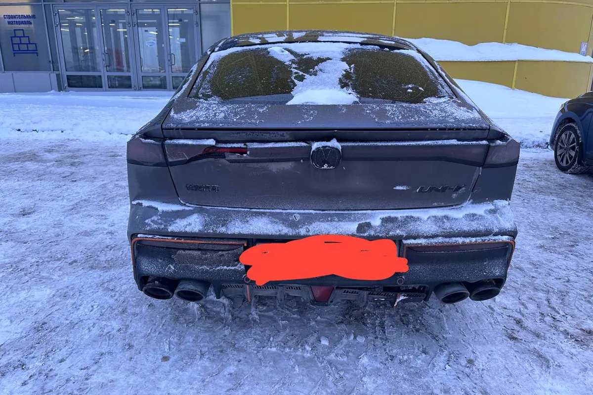 Газовый упор крышки багажника Changan UNI-V