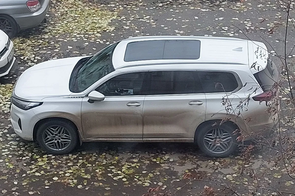 Exeed VX на зимних колёсах 235/55 R19