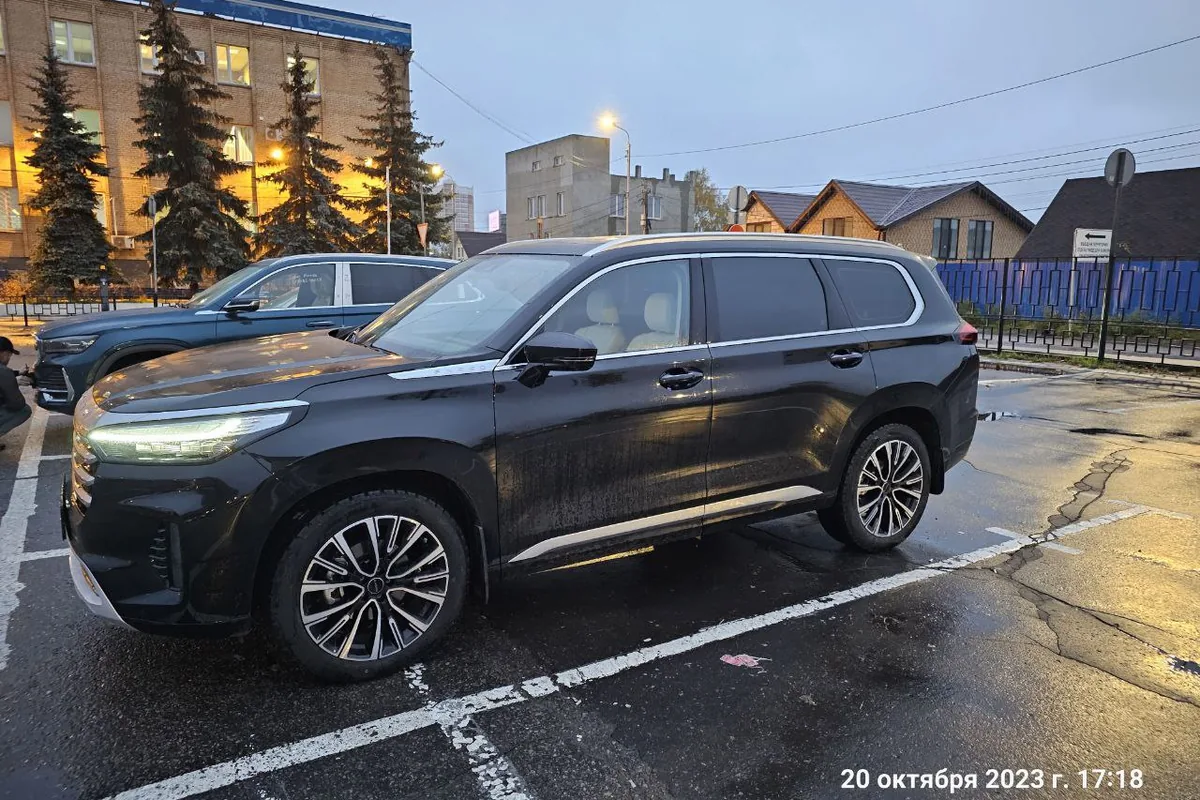 Exeed VX на зимних шинах Windforce Icepower 245/50 R20