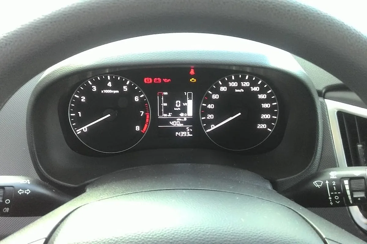 Индикатор TPMS на приборке Hyundai Creta после перестановки запаски
