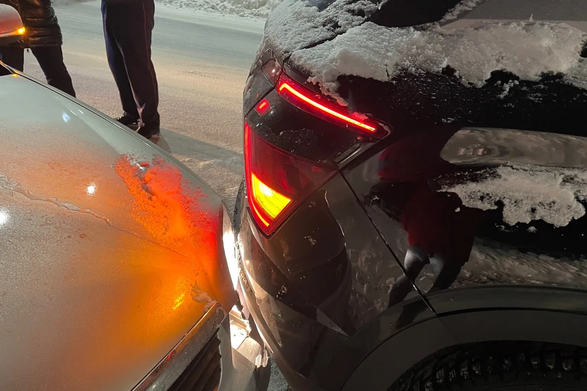 Задний фонарь Hyundai Creta 2 после удара в бампер