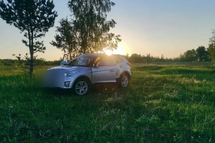 Hyundai Creta на 18-дюймовых дисках в поле