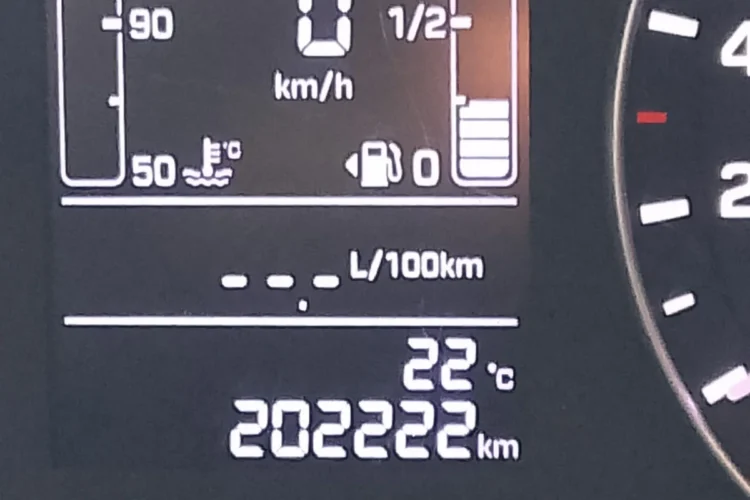 Одометр Hyundai Creta на 202 тысячах км