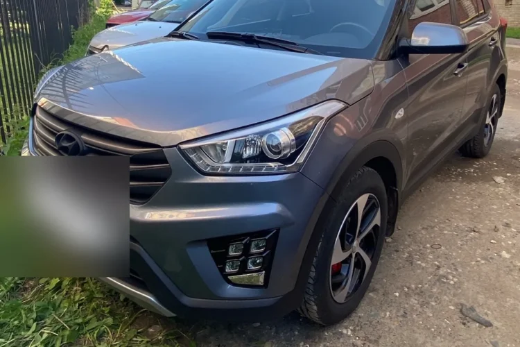 Hyundai Creta со штатными противотуманками