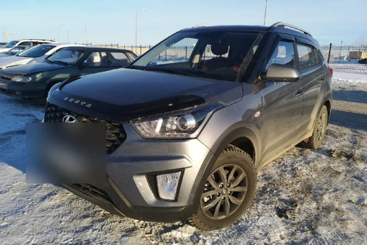 Hyundai Creta на штатных шинах 205/65 R16 зимой