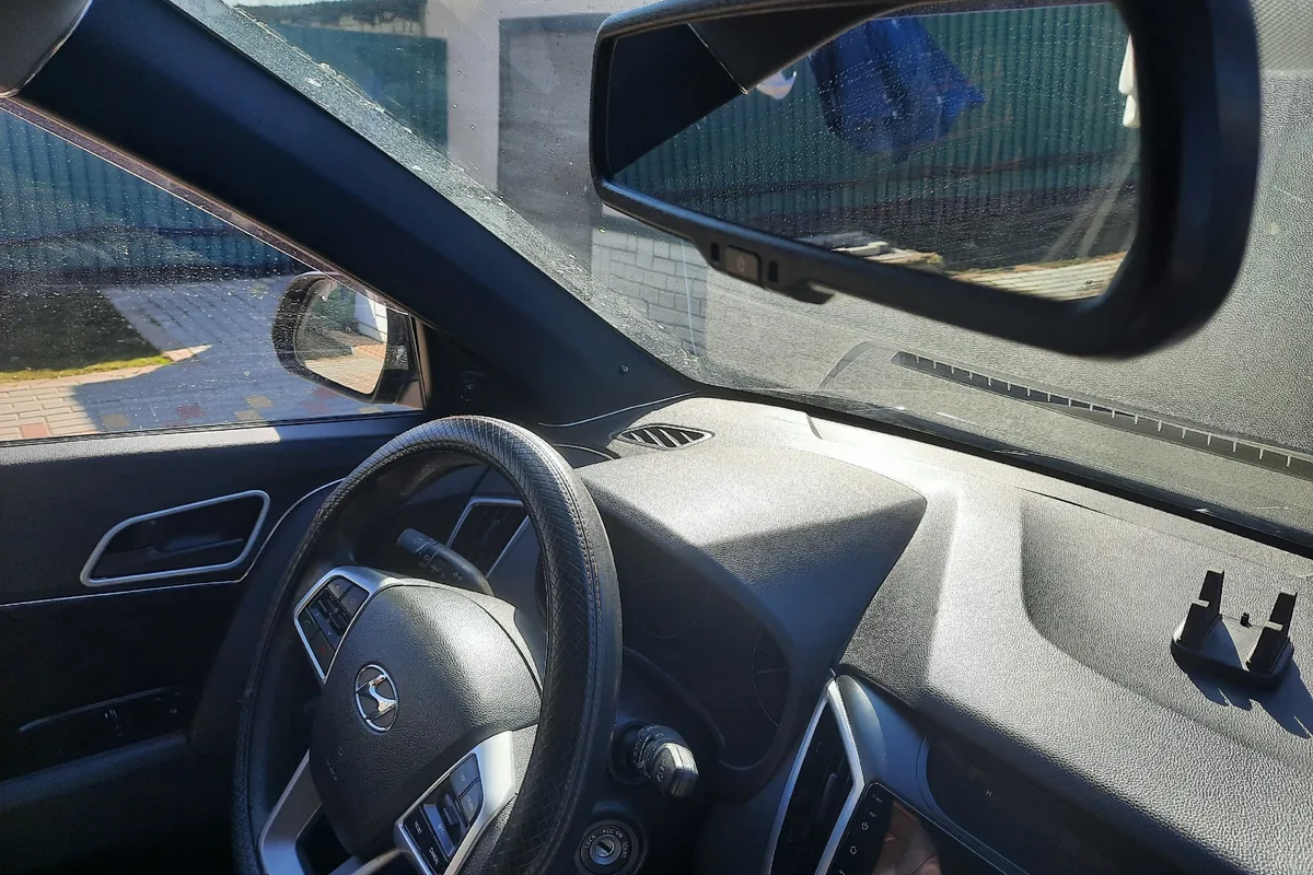 Родное зеркало заднего вида Hyundai Creta с монитором камеры