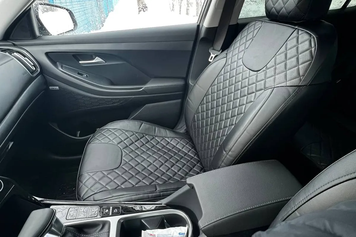 Салон Hyundai Creta 2 в чехлах из экокожи