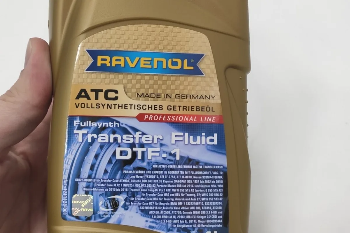 Трансмиссионная жидкость Ravenol для муфты полного привода Hyundai Creta