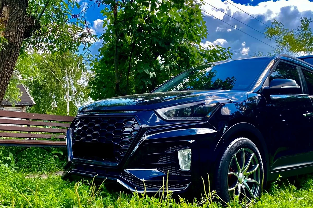 Hyundai Creta на 18-дюймовых дисках