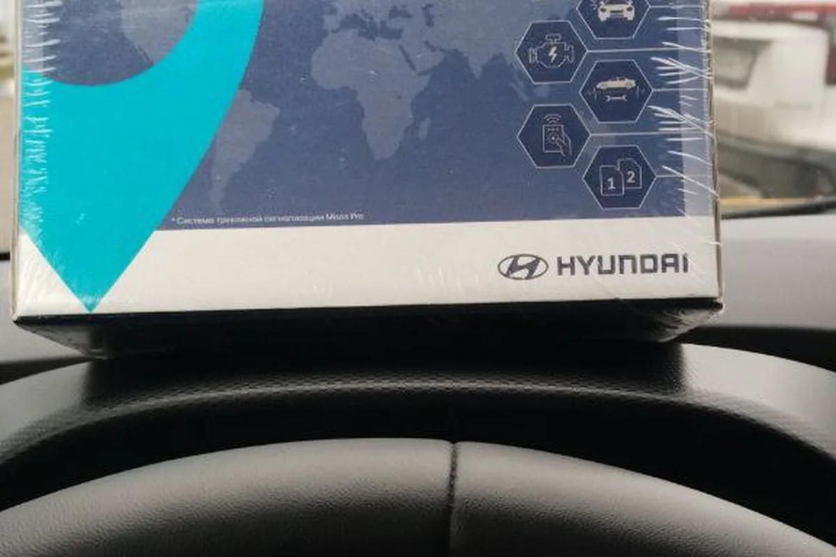 Коробка телематики Misos Pro на панели Hyundai Creta 2