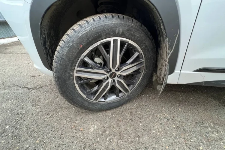 Колесо 235/55 R19 в арке белого Exeed LX