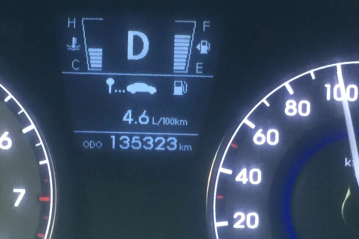 Бортовой компьютер Hyundai Solaris 1 с мотором 1.6