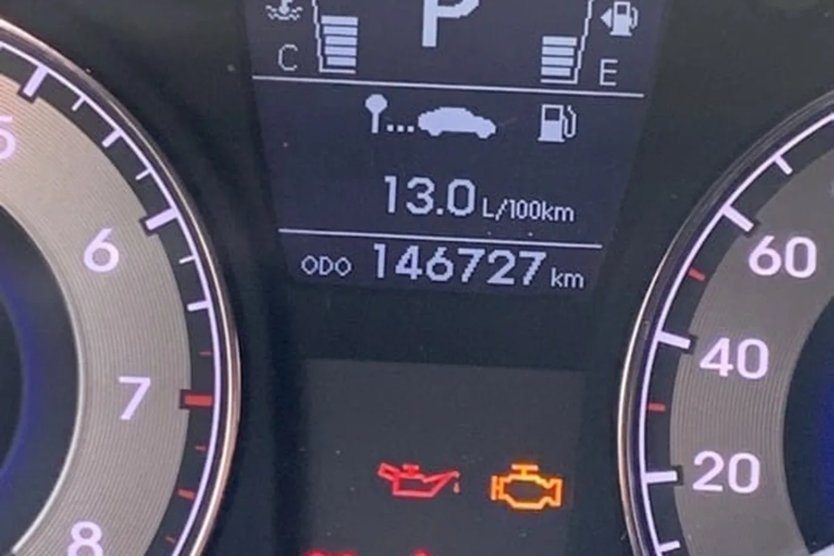 Приборная панель Hyundai Solaris 1 с мотором 1.4 и автоматом