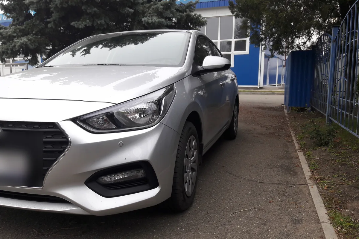 Hyundai Solaris 2 1.6 МКПП после установки автозапуска
