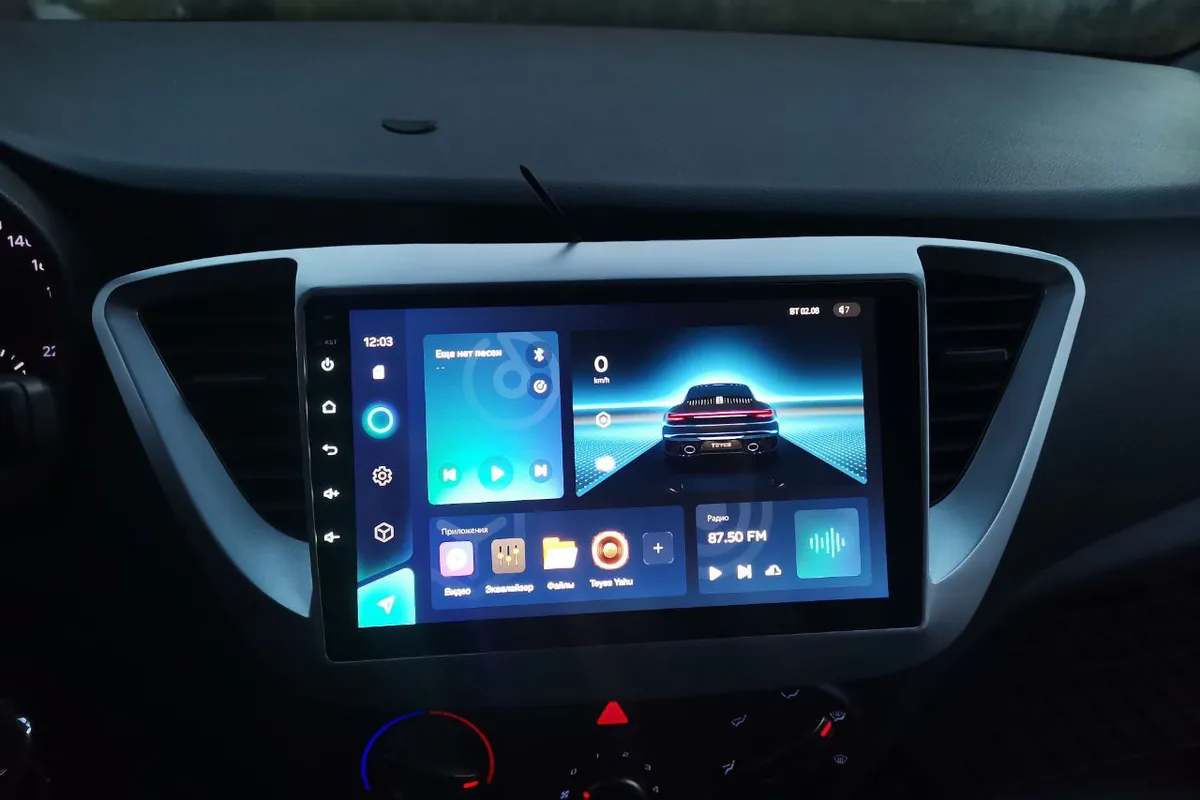 Андроид-магнитола в Hyundai Solaris 2 вместо штатной