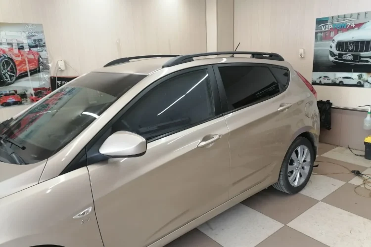 Рейлинги АПС на крыше Hyundai Solaris 1 хэтчбек