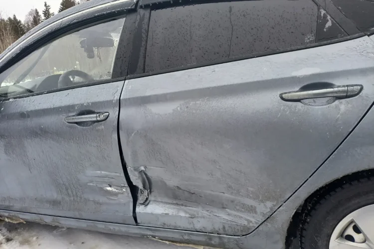 Мятые двери Hyundai Solaris 2