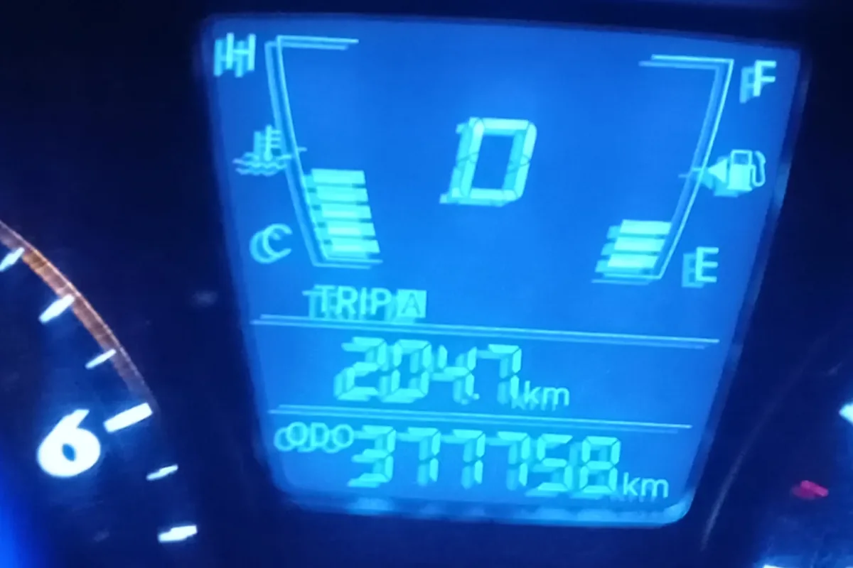Одометр Hyundai Solaris 1 с пробегом 377 758 км