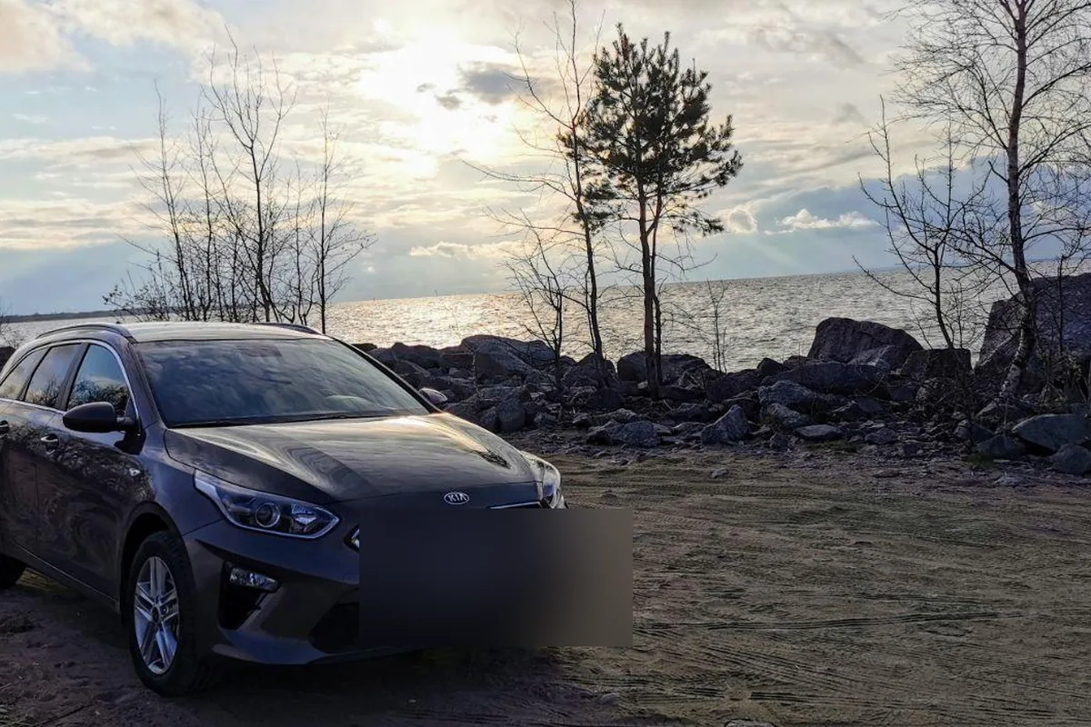 Kia Ceed CD SW на берегу