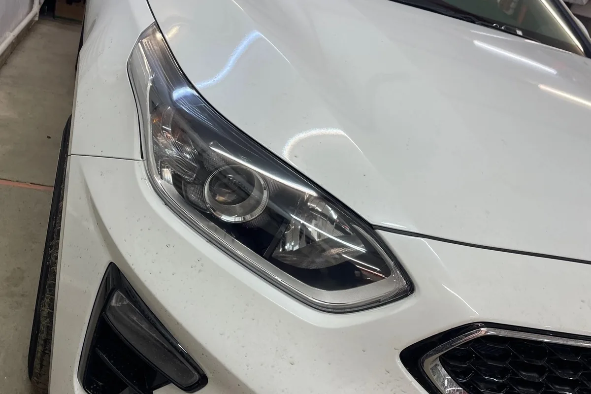 Фара Kia Ceed CD после установки линзы