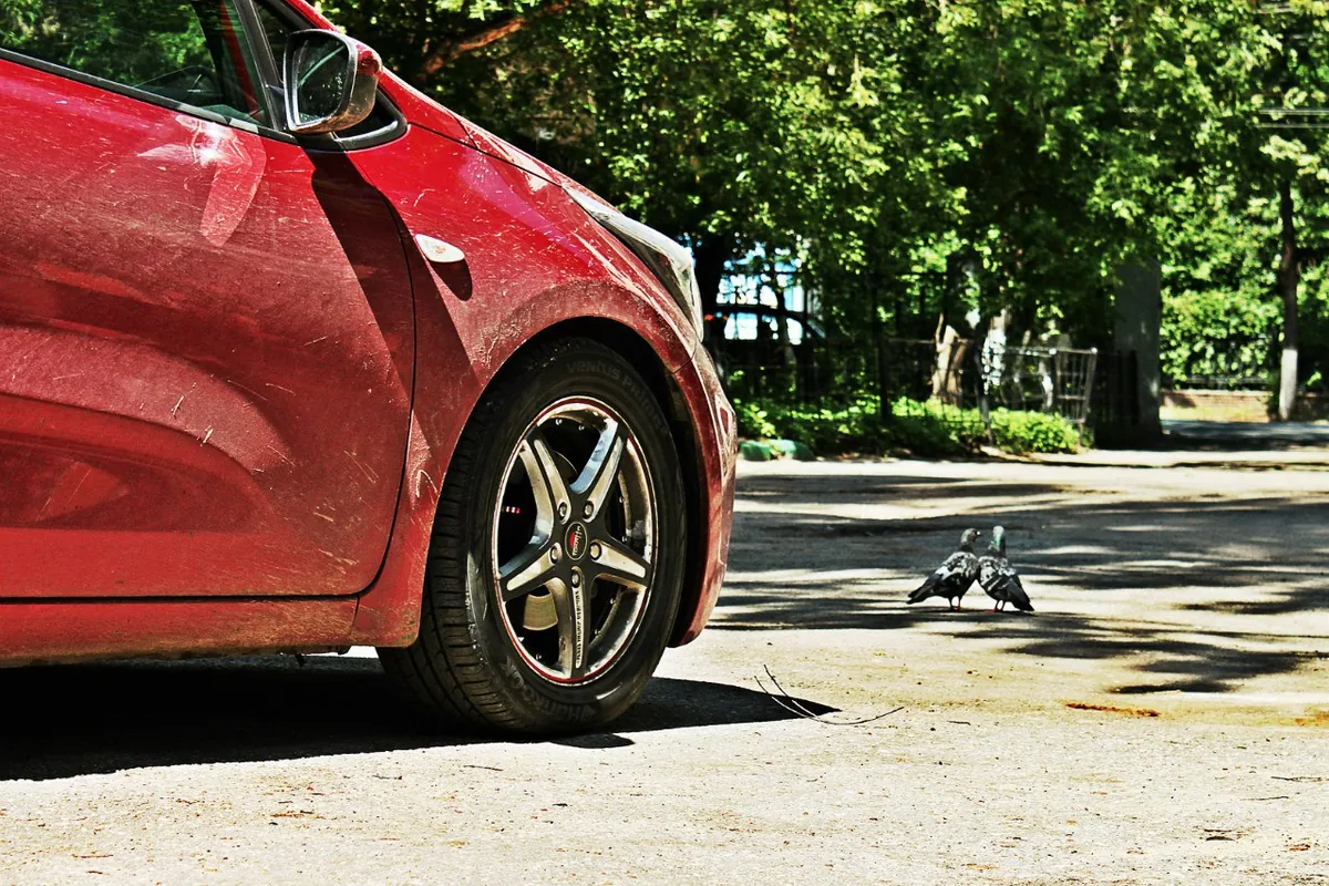 Колесо Kia Ceed с проставкой для увеличения вылета