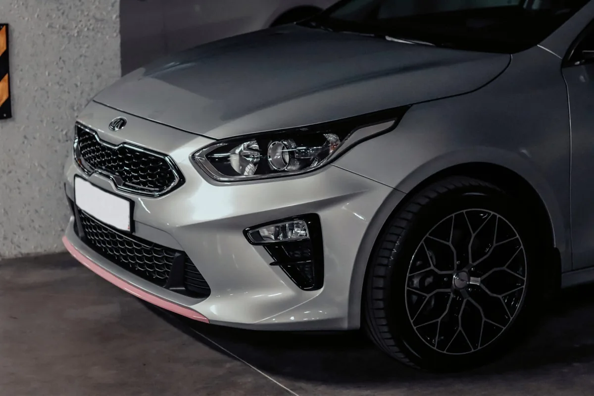 Kia Ceed CD с нижней губой бампера в жидком бронировании