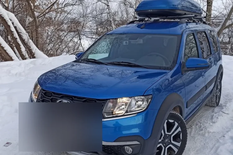 Lada Largus Cross FL на зимней резине