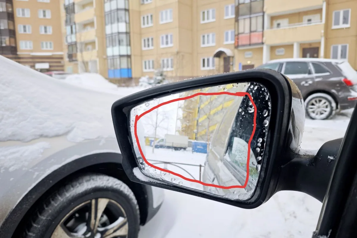 Зеркало с обогревом на Lada Largus фургоне