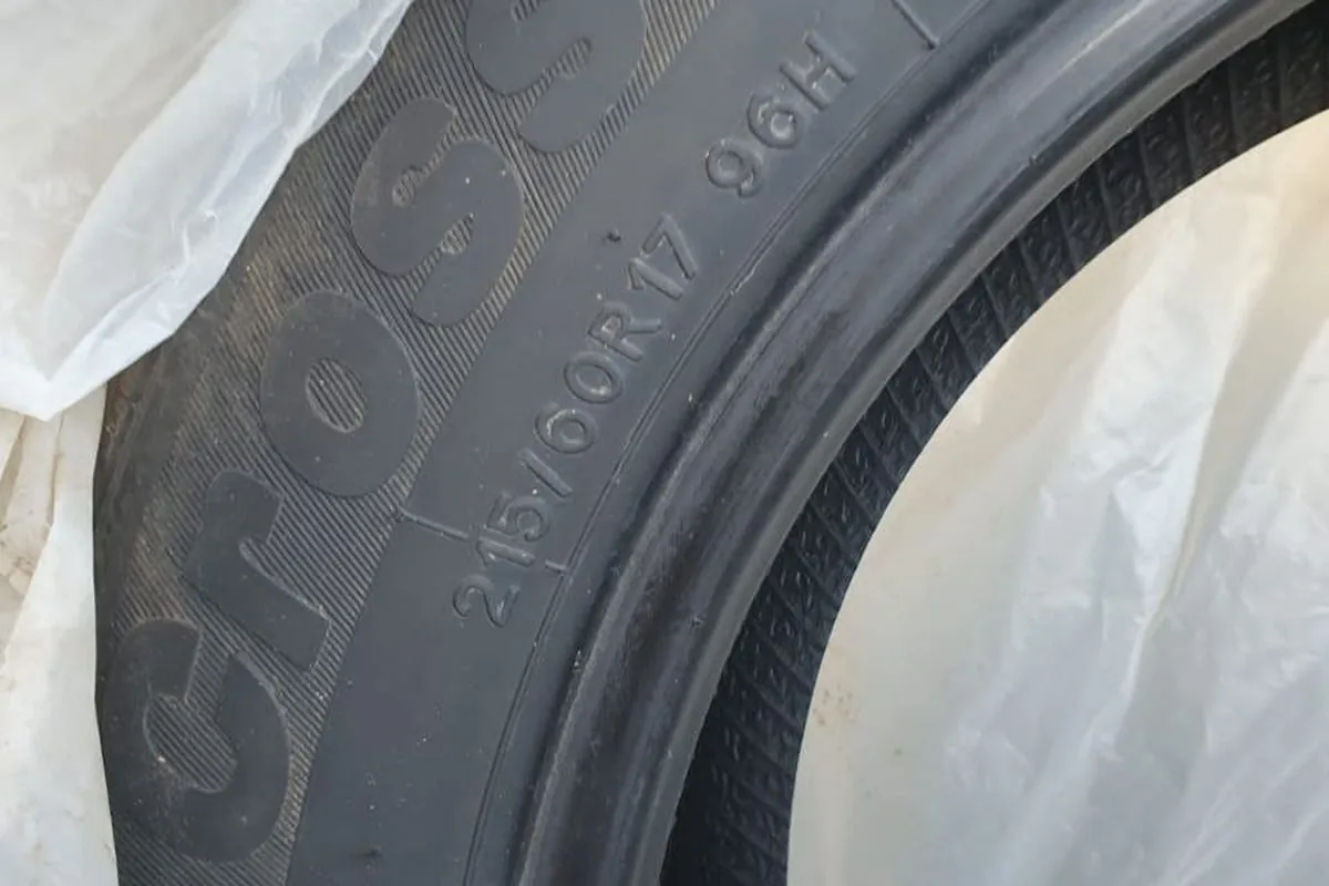 Маркировка шины 215/60 R17 на колесе для Lada Largus