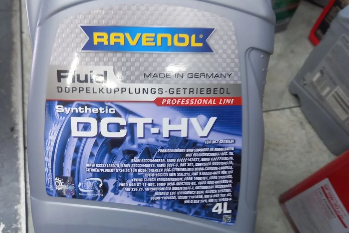Масло Ravenol DCT-HV для роботов