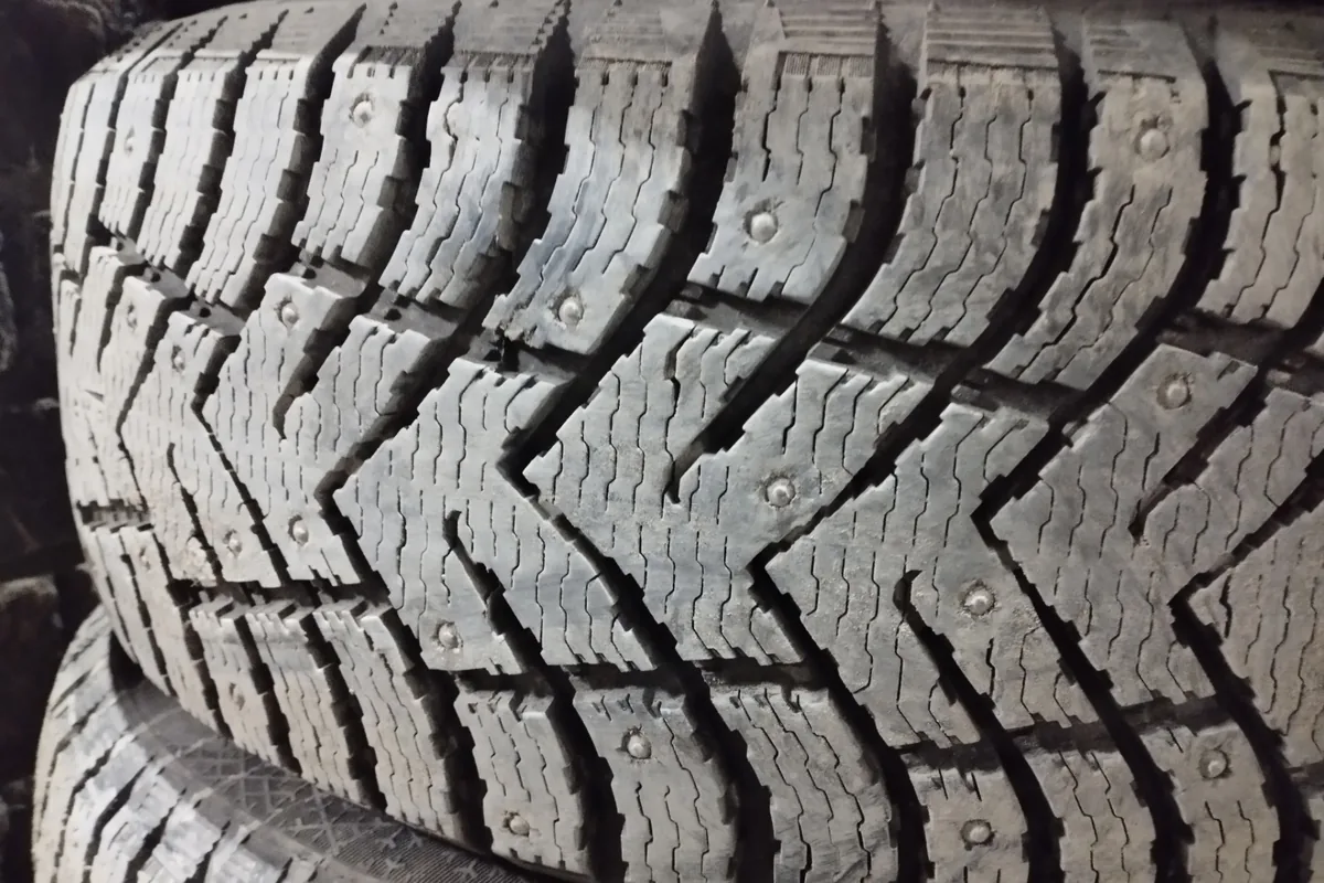 Протектор шипованной Cordiant Snow Cross 2 после трёх сезонов
