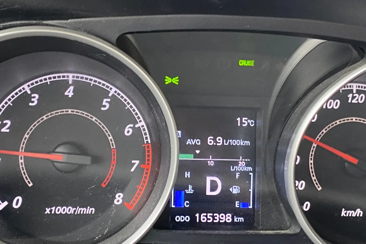 Бортовой компьютер Mitsubishi Outlander XL на газу: 6,9 л