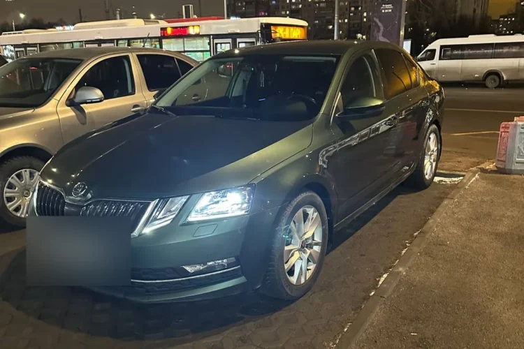 Skoda Octavia A7 на амортизаторах и пружинах типа евро сток