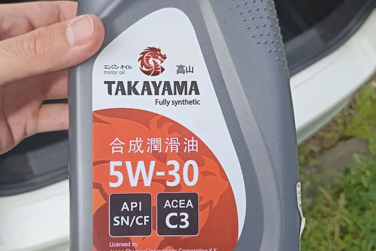 Масло Takayama 5W-30 C3 для доливки в Skoda Octavia A7 1.6