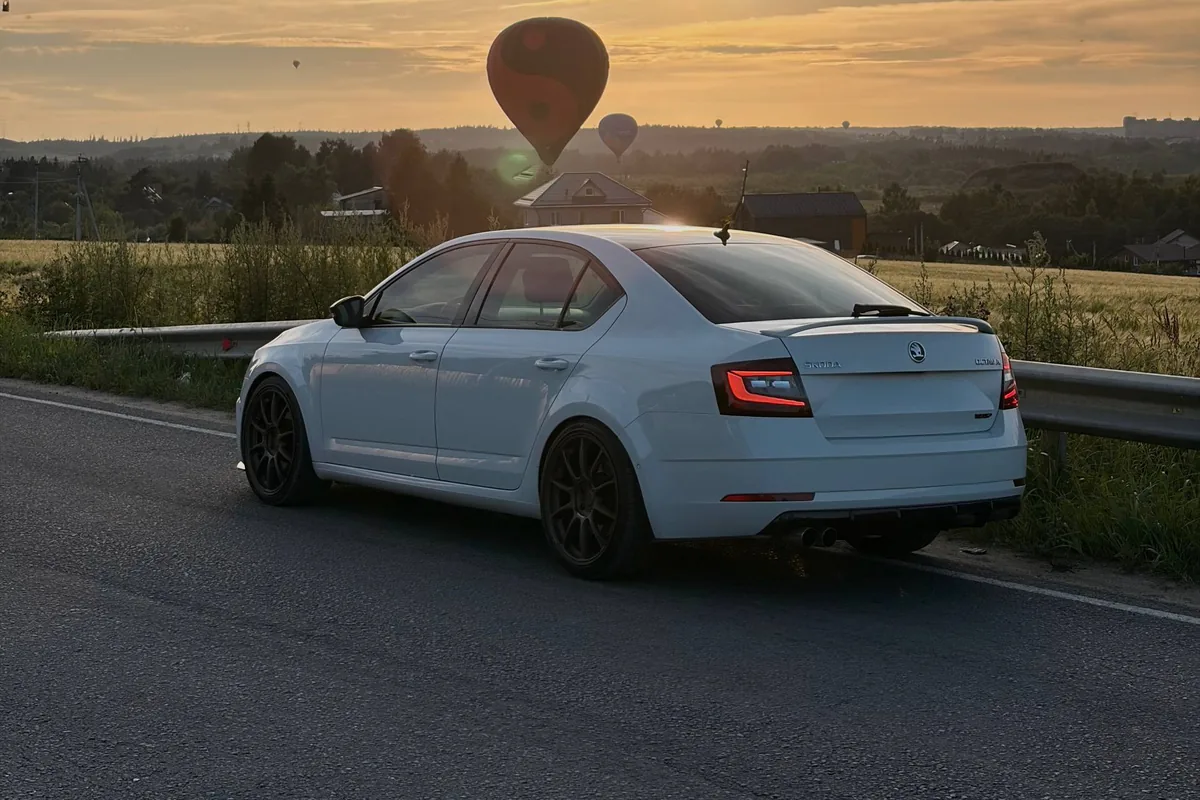Skoda Octavia A7 1.8 TSI после прошивки Stage 2