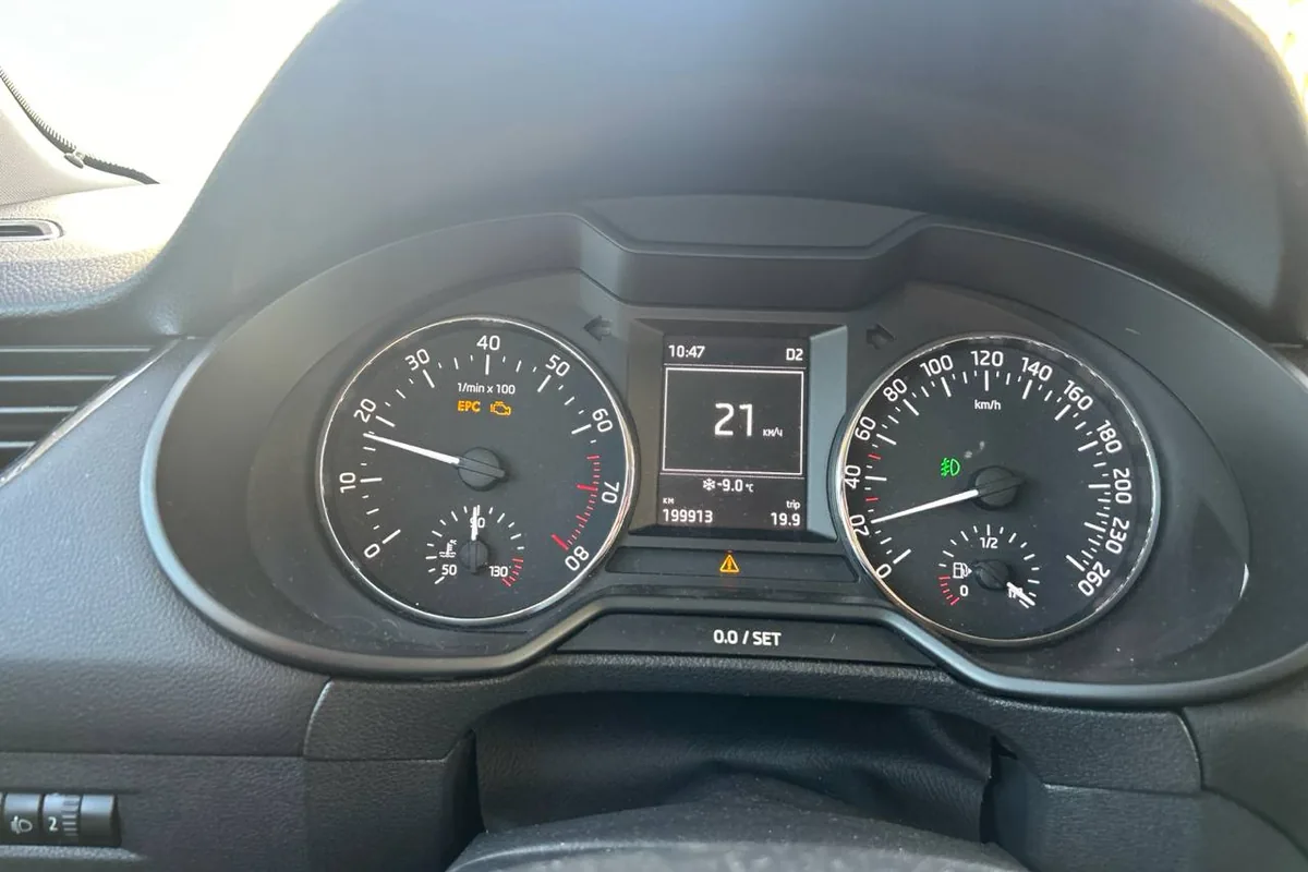 Горящие EPC и Check на приборке Skoda Octavia A7