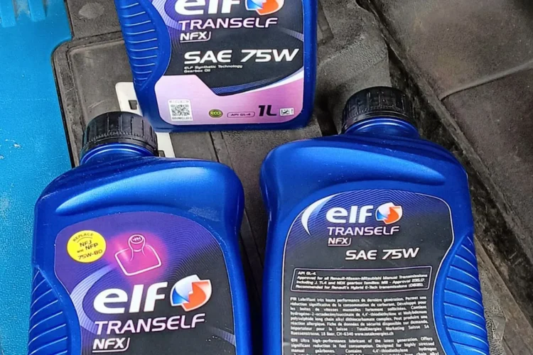 Масло ELF Tranself NFX 75W для механики Renault Duster