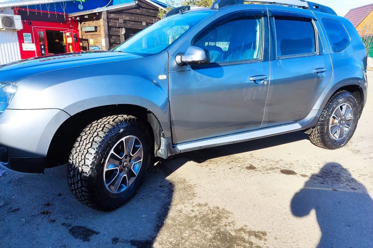 Renault Duster с механикой на шинах 225/70 R16