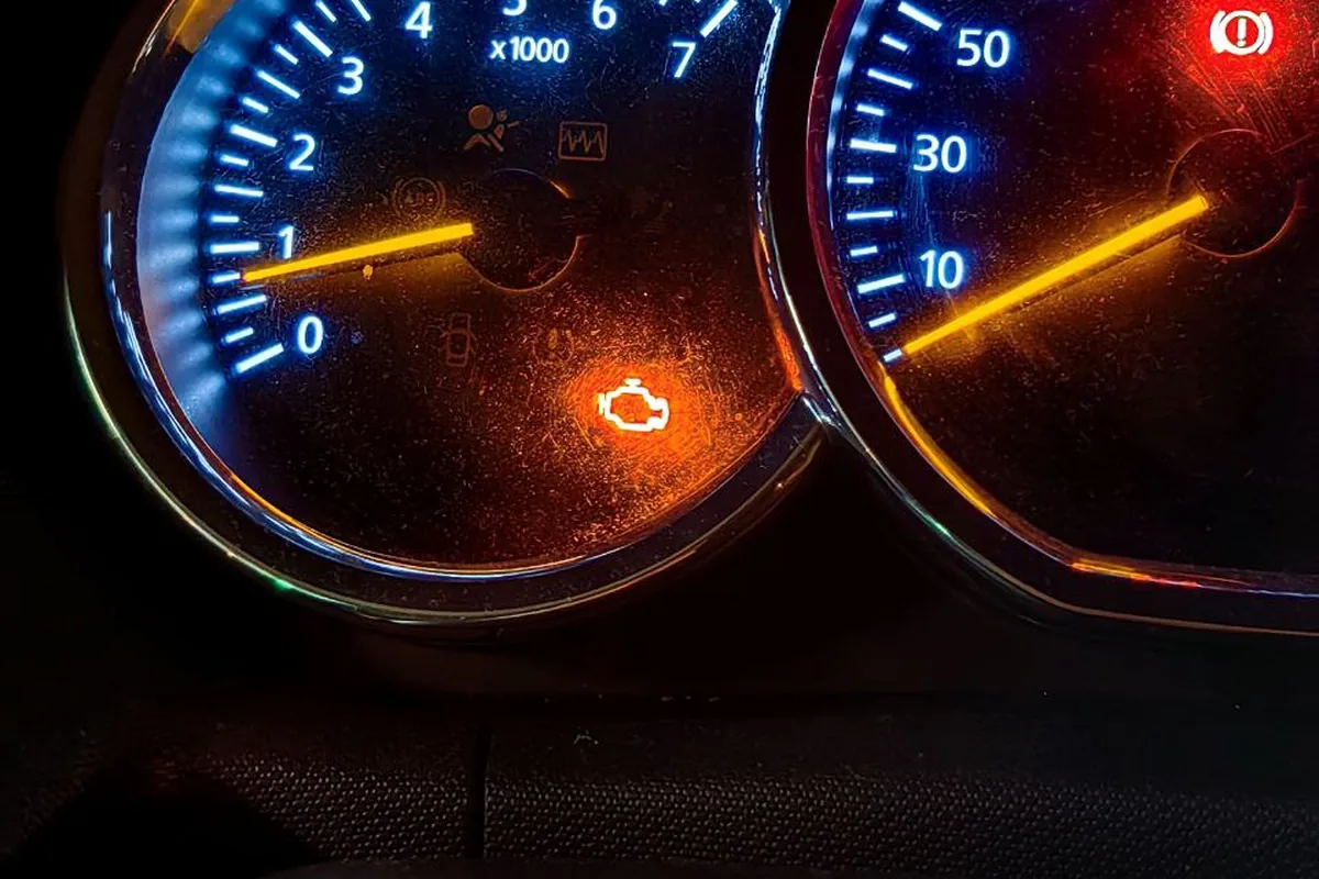 Горит Check Engine на приборной панели Renault Duster