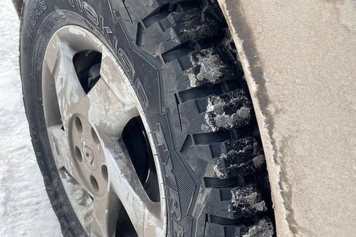 Шина Nokian Outpost AT 215/70 R16 на Renault Duster