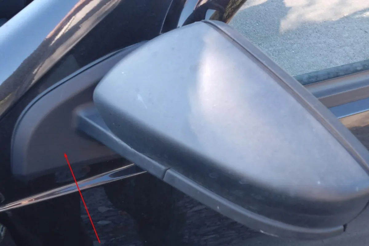 Первые нештатные зеркала на Renault Duster